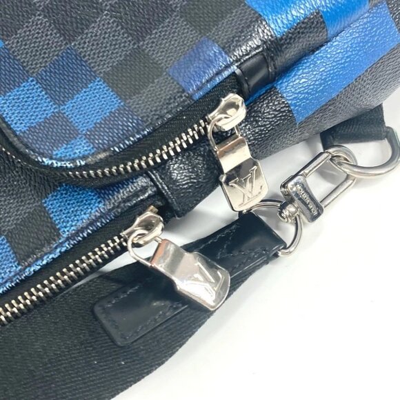 LOUIS VUITTON N40067 Damier Graphite Pixel Avenue sling Bag Shoulder body bag - Picture 8 of 16